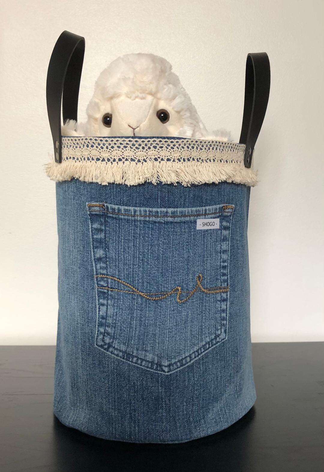 Denim Storage Baskets