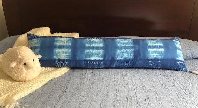 May Indigo Shibori Throw Pillows