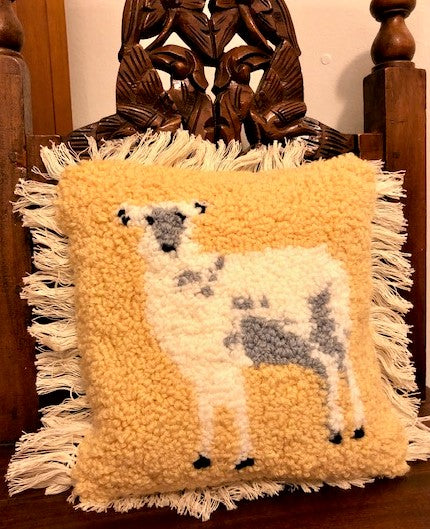 Punch Needle Pillows