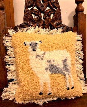 Punch Needle Pillows