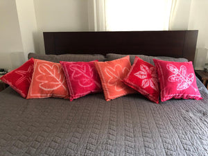 Ori-Nui Shibori Throw Pillows