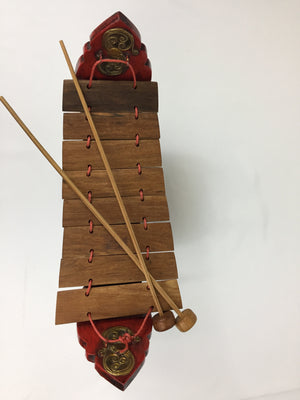 Thai Traditional Musical Instrument Wooden Xylophone.