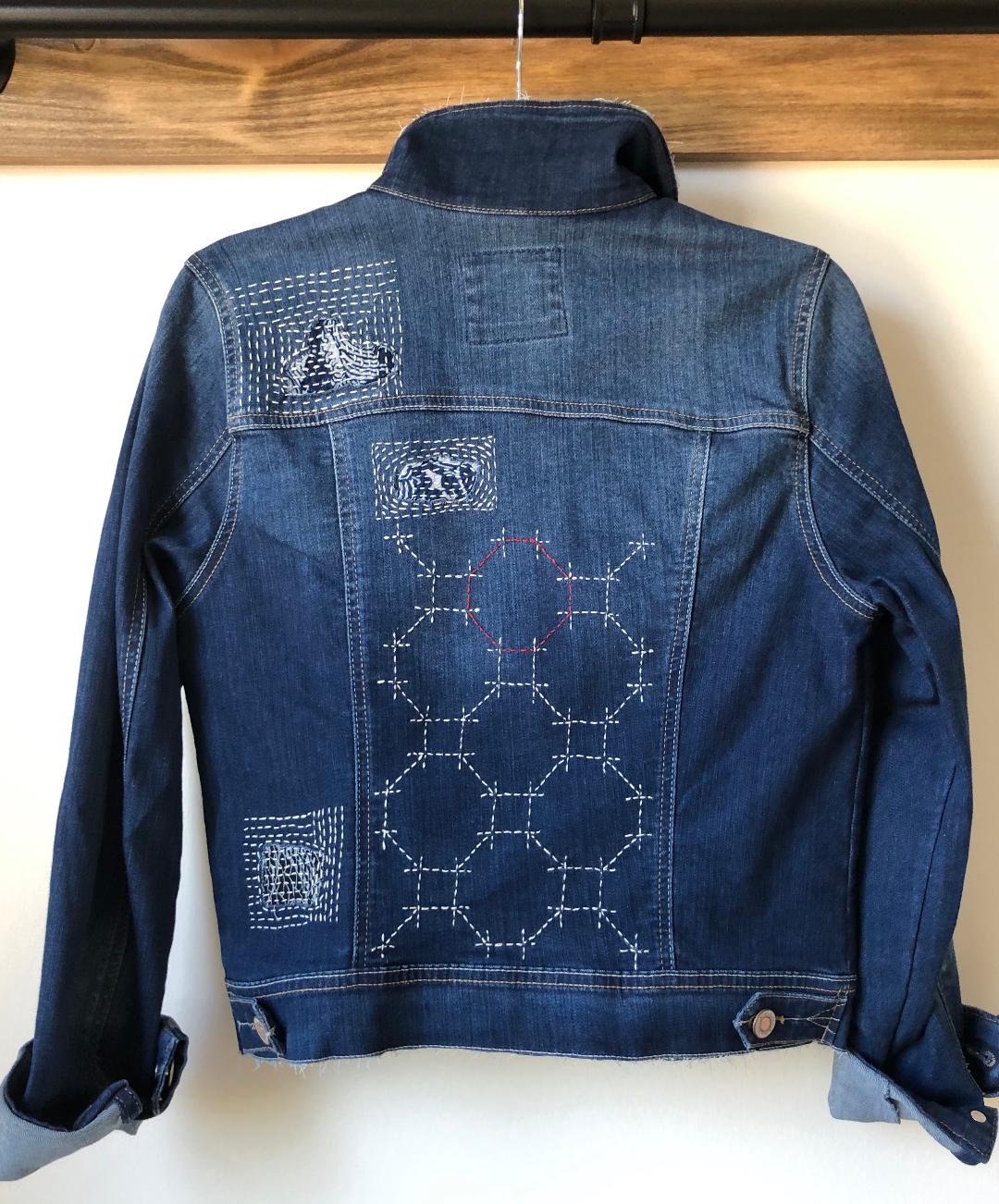 Sashiko Patching, Sashiko Mending, Custom Denim Patches, Decorative, & More