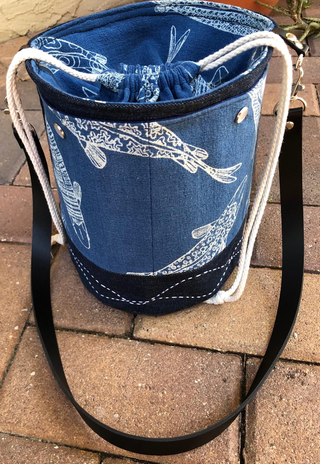 Denim  Bucket Bags