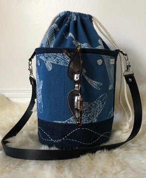 Denim  Bucket Bags