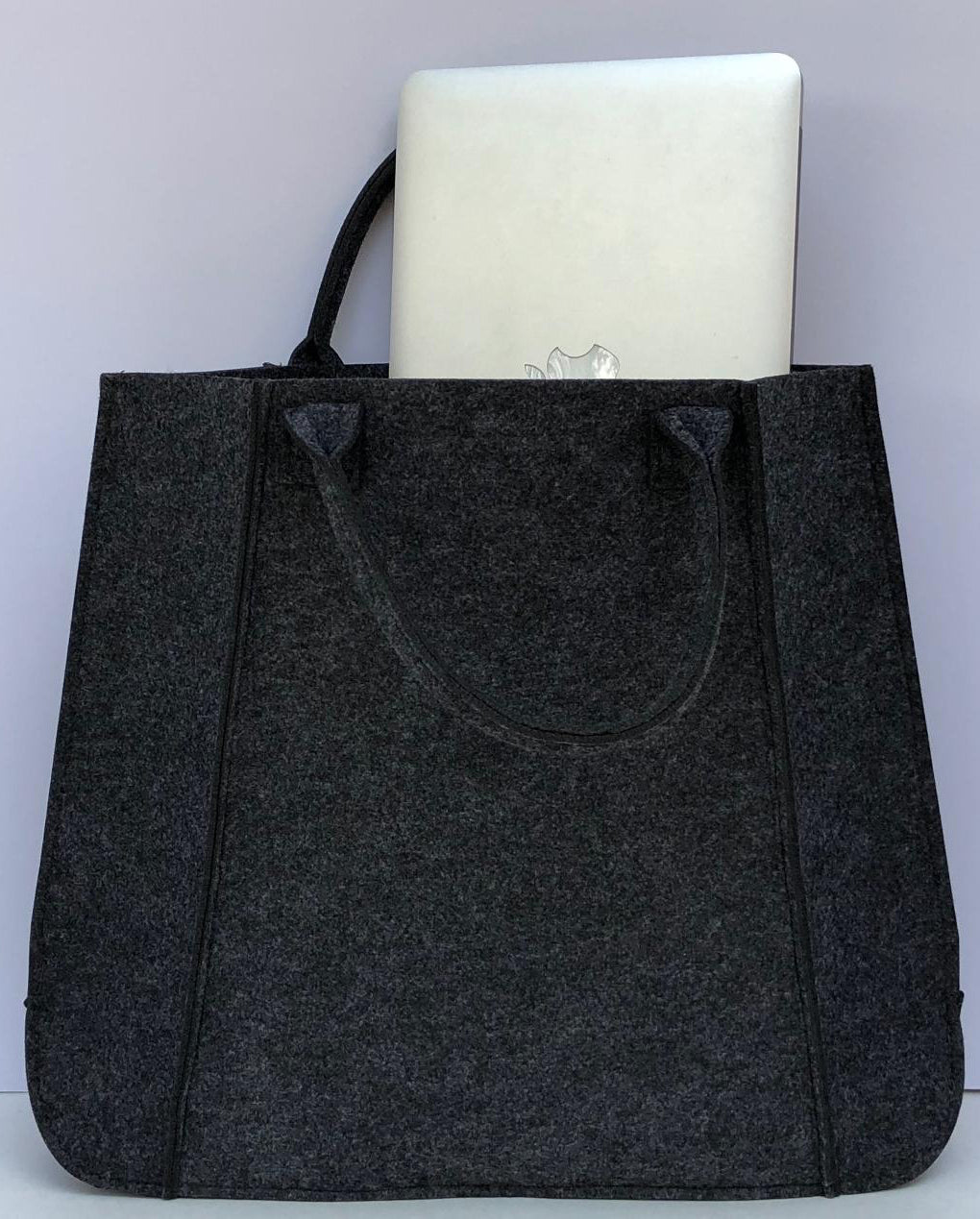 Customized Dark Grey Handbag   Meditation Collection