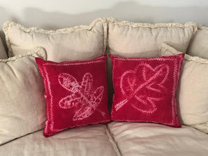 Ori-Nui Shibori Throw Pillows