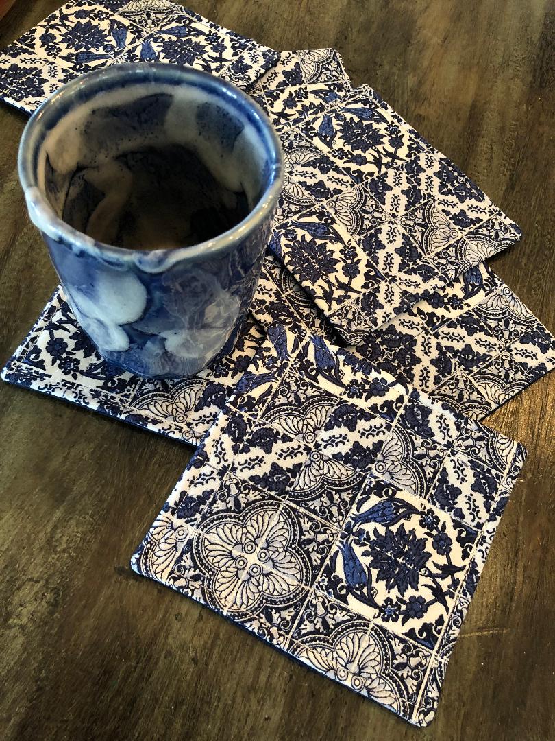 Sashiko Coasters