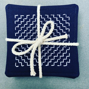 Sashiko Coasters