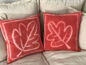 Ori-Nui Shibori Throw Pillows