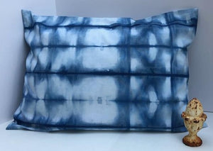 Indigo Shibori Throw Pillows