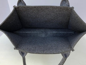 Customized Dark Grey Handbag   Meditation Collection