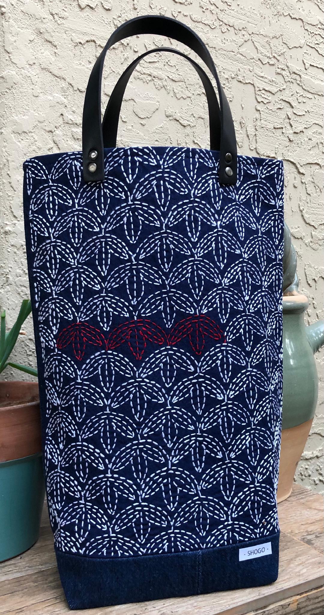 Sashiko Tote - Bags