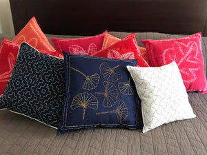 Sashiko Throw Pillows