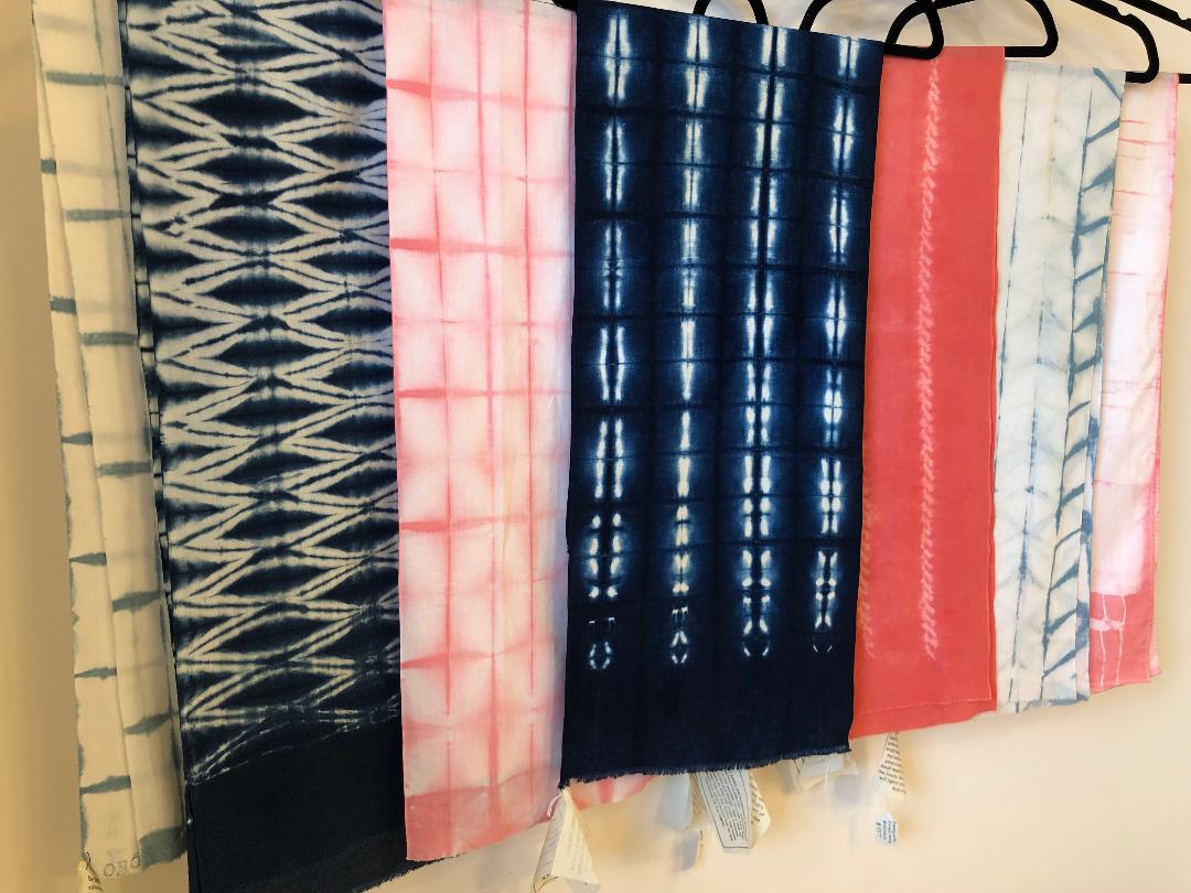 Shibori Scarves