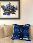 Indigo Shibori X-Large Throw Pillows