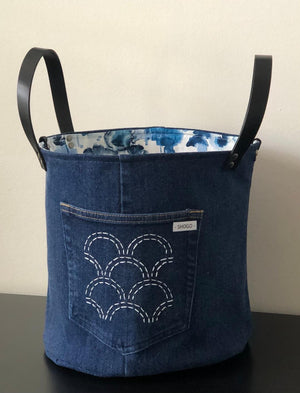 Denim Storage Baskets