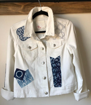 Urban Boro White Denim Jackets