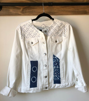 Urban Boro White Denim Jackets